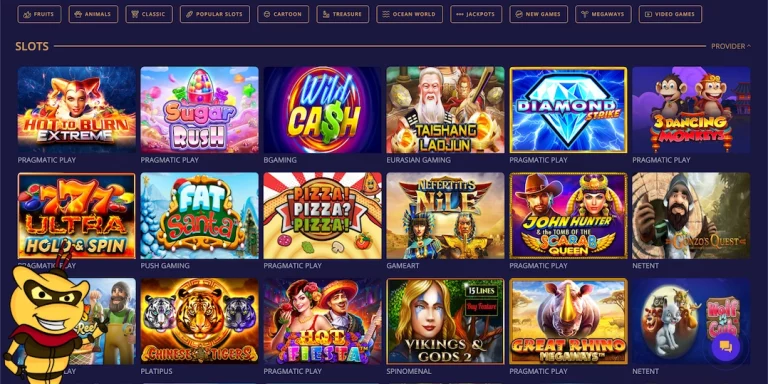Screenshot of casino games at 1GoodBet