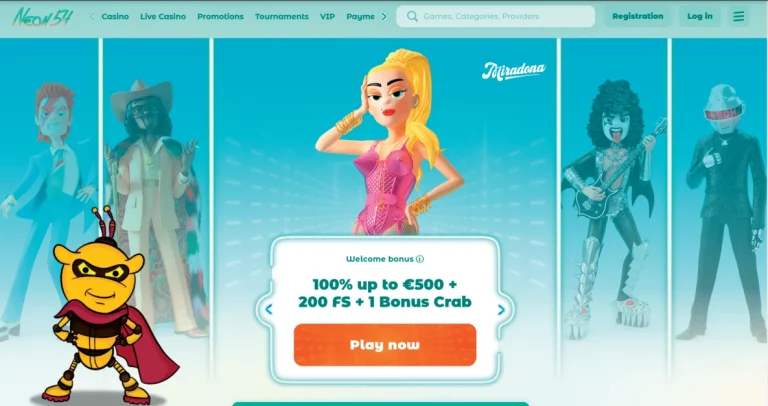 Explore the Range of Casino Bonuses at Neon54