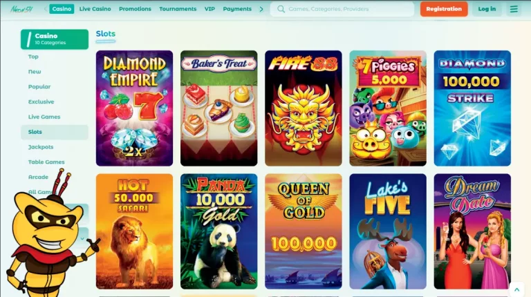 Discover Exciting Slot Games at Neon54 Casino!